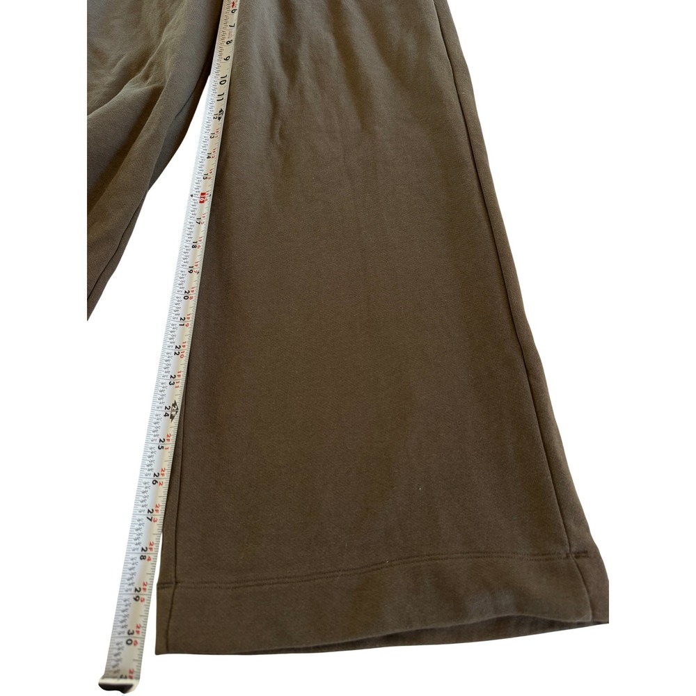 ALO Yoga Serenity Wide Leg Sweatpants M Espresso Brown Accolade Quiet Luxury - Picture 7 of 9